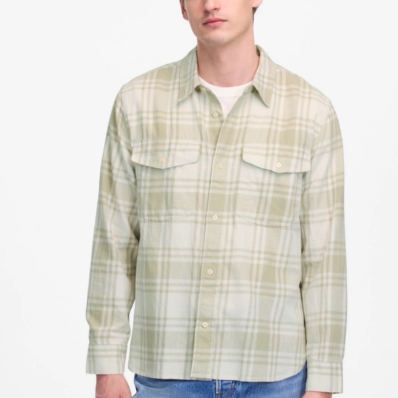 NWT Madewell Plaid Perfect Work Shirt - Picture 2 of 7